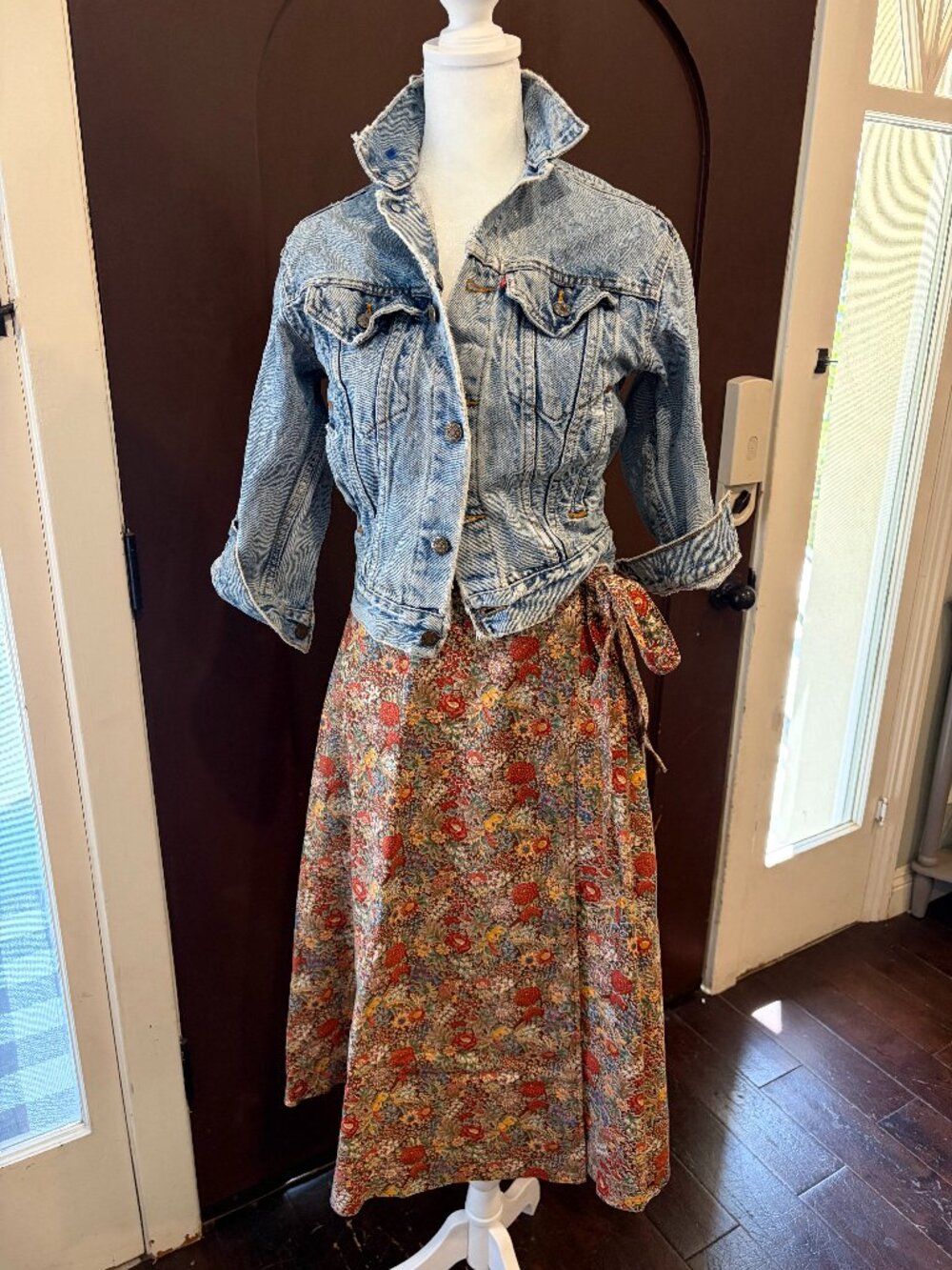 Vintage Now! Designs San Francisco Wrap Skirt